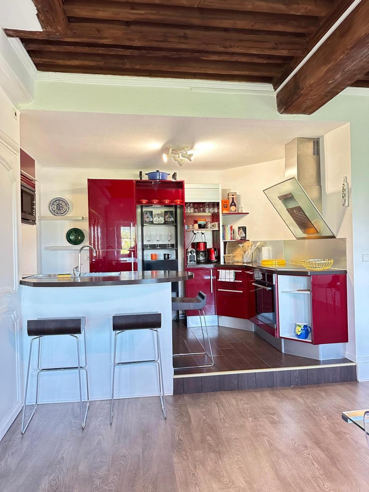 Sejourner Au Chateau De La Roue Grand Appartement リシュー エクステリア 写真