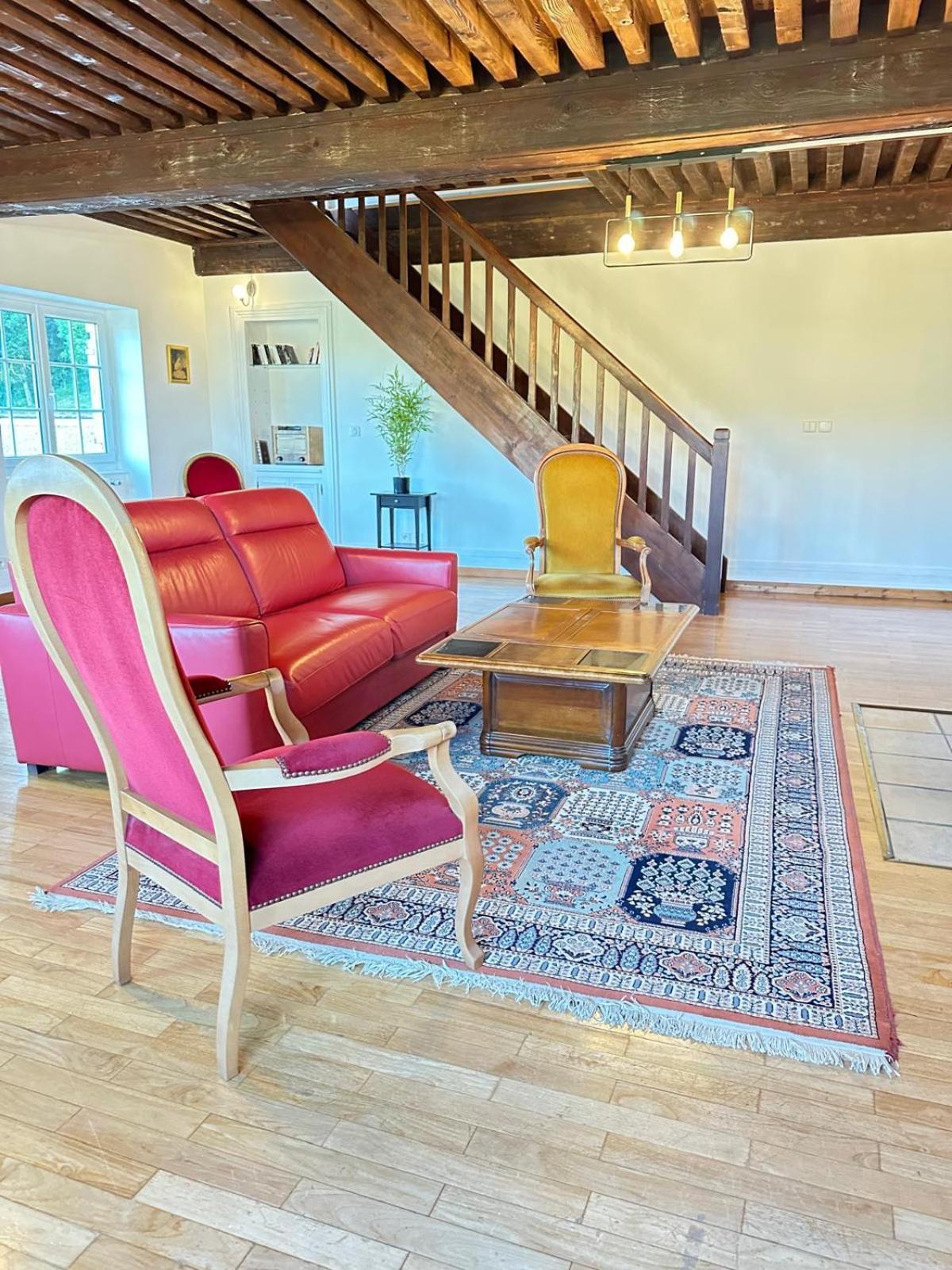 Sejourner Au Chateau De La Roue Grand Appartement リシュー エクステリア 写真